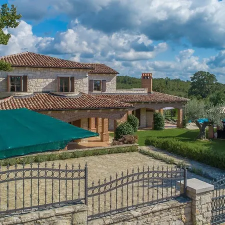 Vila Luxury Unique Stone Rustica In Istria